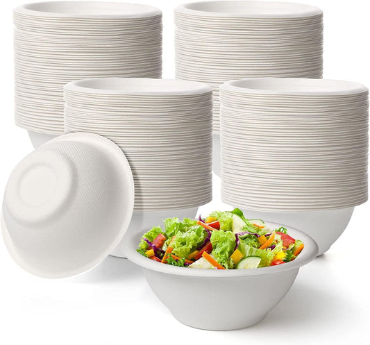 Biodegradable Bagasse Heavy Duty Bowls | Pack of 125